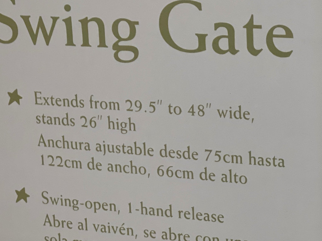 Wood Swing Gate - image 3 of 3