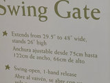 Wood Swing Gate - thumbnail 3 of 3