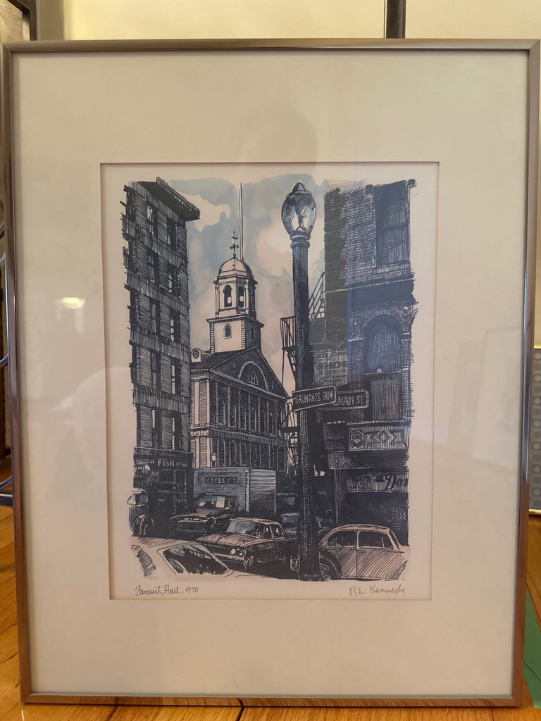 Set of Robert Kennedy Boston cityscape art prints - image 10 of 12