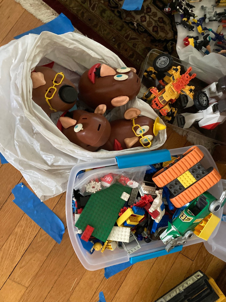 LEGOs, Mr. Potato Head, action figures - image 2 of 8