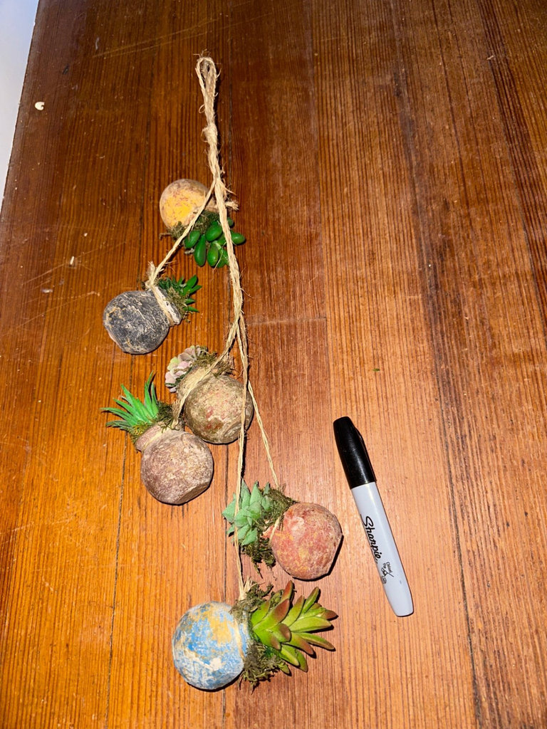 Glass blocks, macramé hanger, More  - image 6 of 11