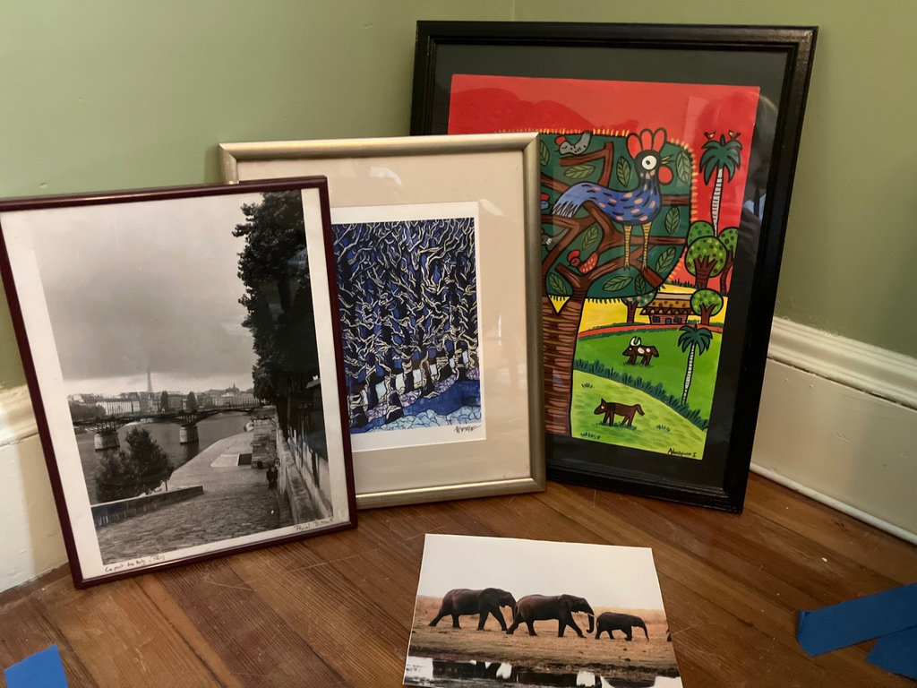 Framed Art Prints and Photographs: Paris Scenes, Landscapes, and Wildlife - image 1 of 12