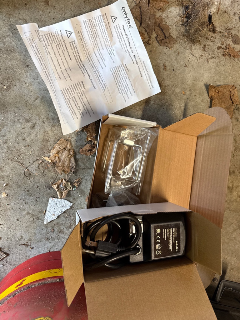 McCulloch chainsaw and Sears Craftsman belt sander with rotisserie kit and safety can - image 4 of 15