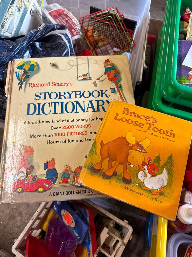 Assorted Vintage Children's Toys, Games, Books, and Craft Supplies - image 18 of 29
