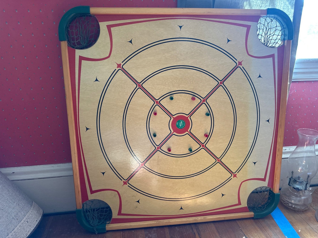 Skittle Pool tabletop game, Erector construction set, and round target game - image 6 of 11