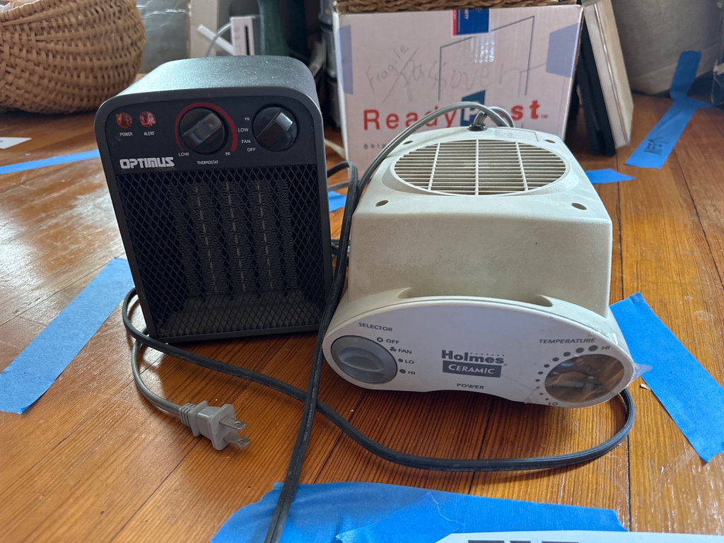 Holmes Ceramic and Optimus Space Heaters - image 1 of 5