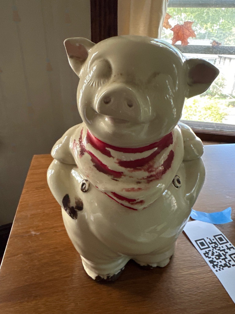 Ceramic Pig Cookie Jar - image 1 of 7