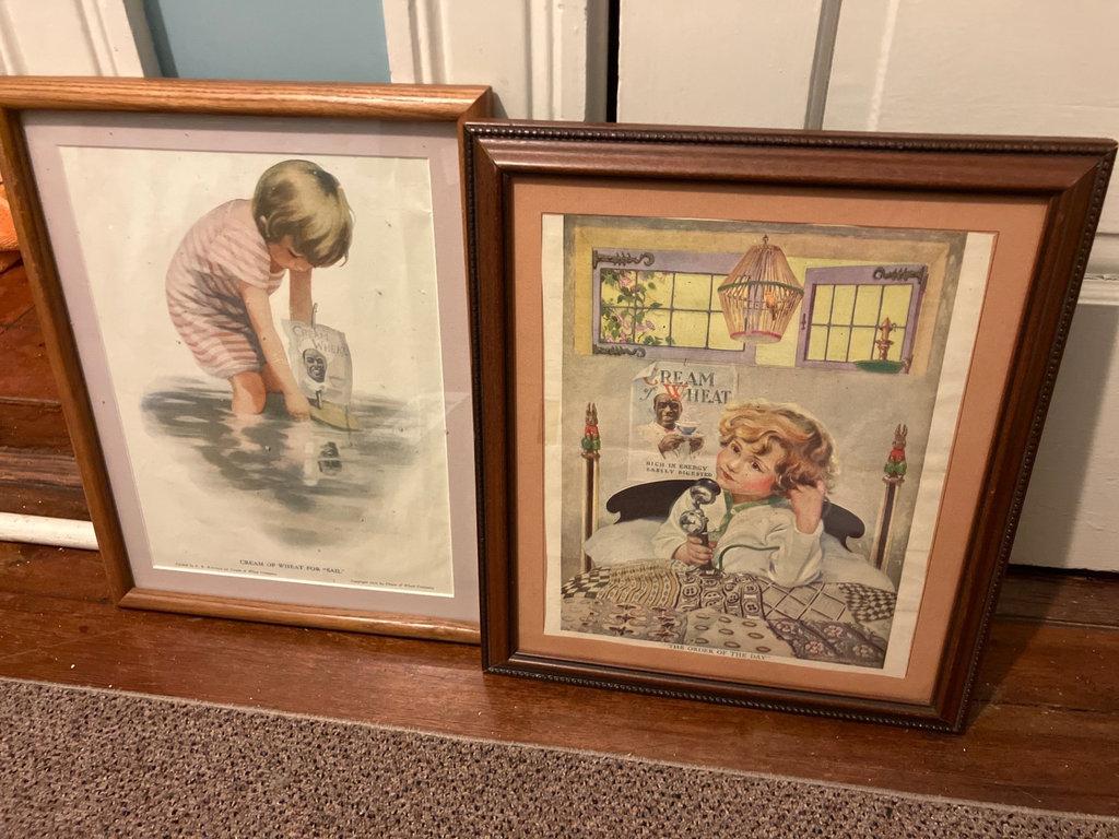 Two vintage Cream of Wheat advertising prints - image 1 of 7