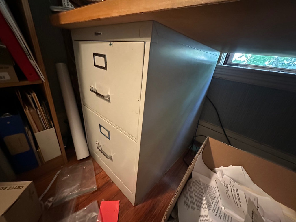 Two Drawer Filing Cabinet  - image 3 of 3