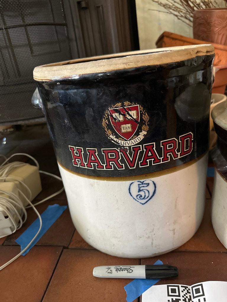 Two vintage stoneware crocks  - image 2 of 6