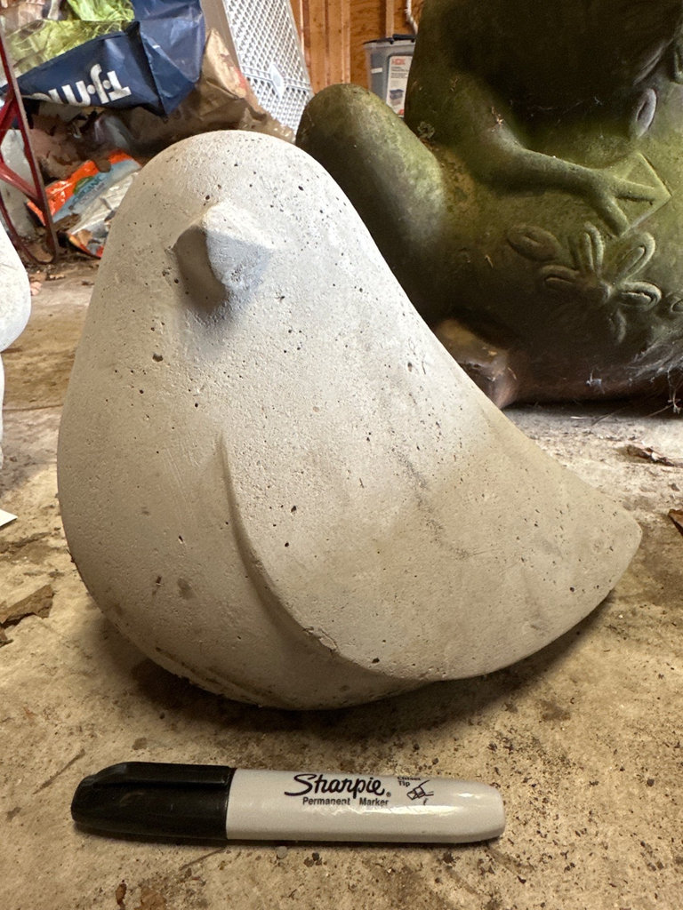 Concrete bird statues  - image 2 of 5