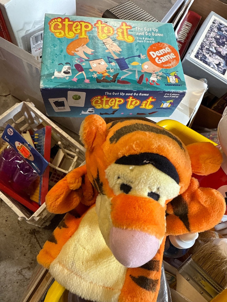 Assorted Vintage Children's Toys, Games, Books, and Craft Supplies - image 24 of 29