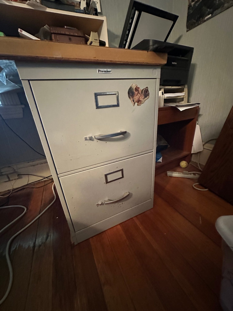 Two-Drawer Metal Filing Cabinet - image 1 of 2