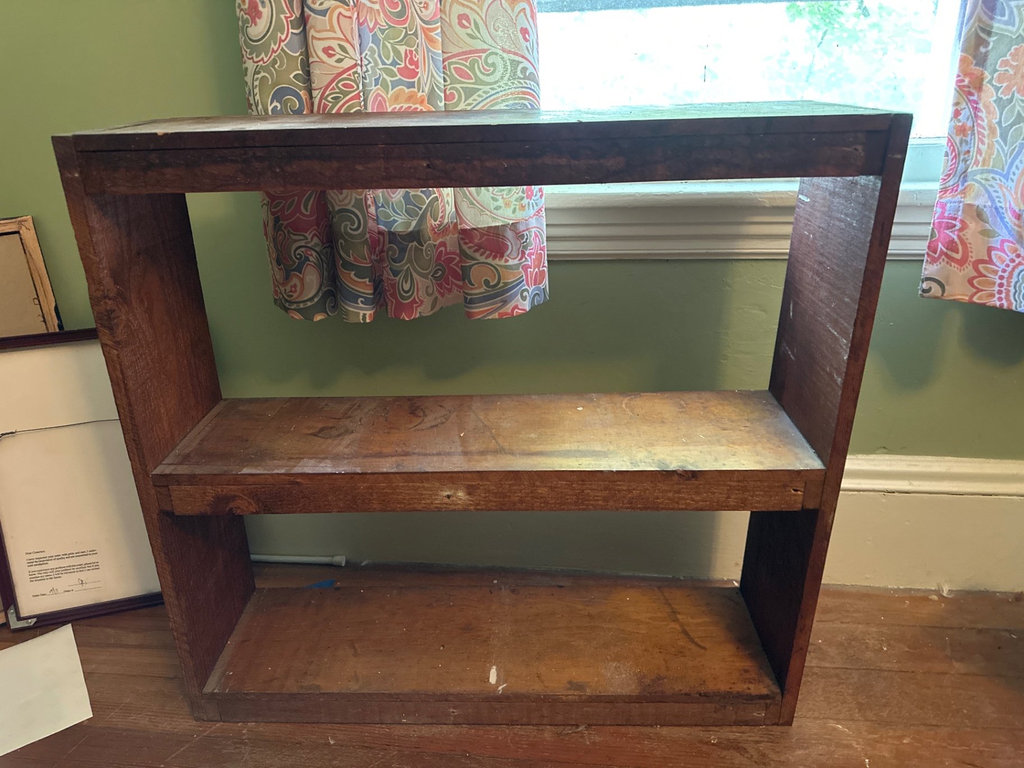 Two-shelf wooden bookcases - image 4 of 6