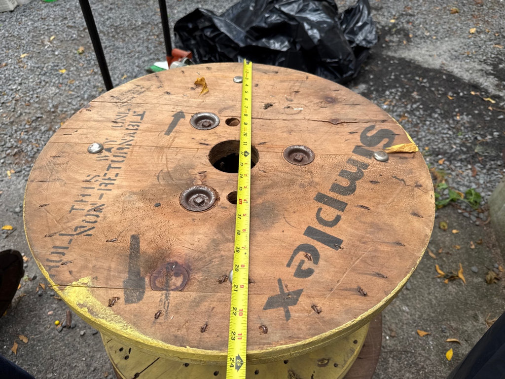 3 Wooden cable reels (spools) - image 6 of 7