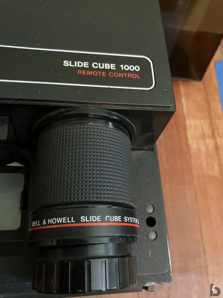 Vintage Bell & Howell slide projector with magnetic tape media - image 5 of 18
