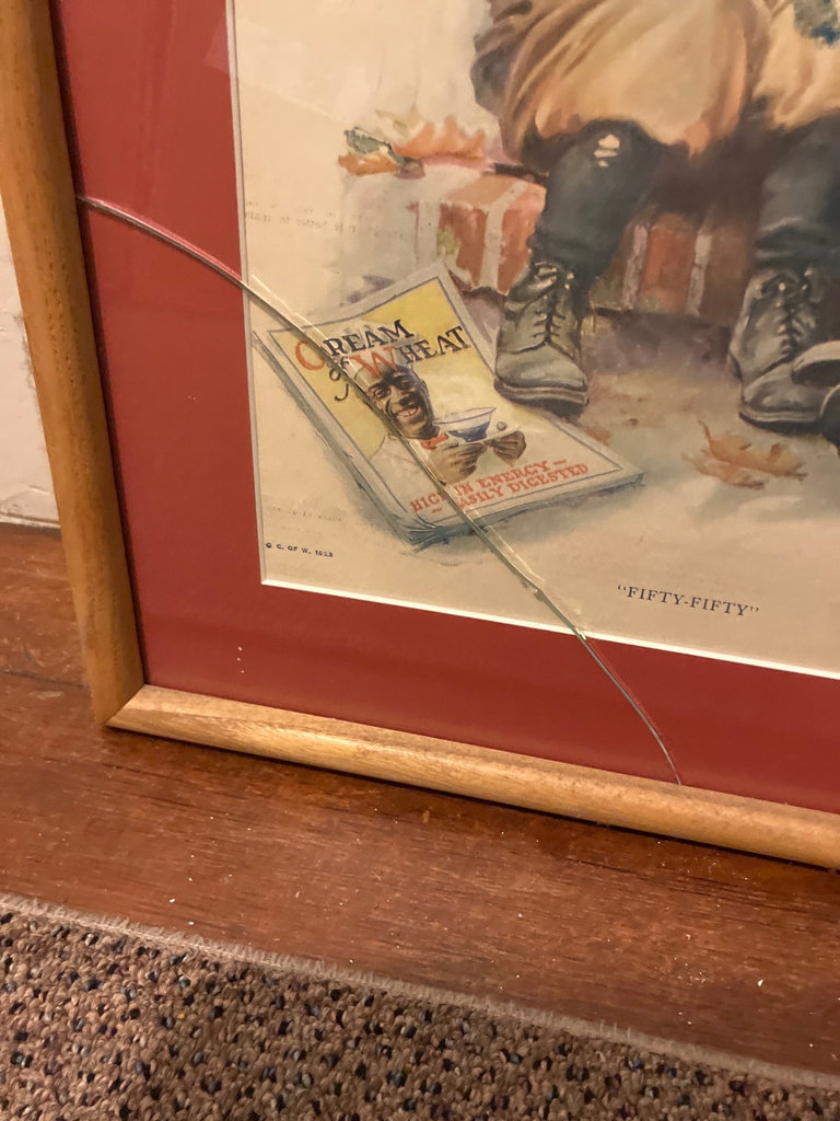 Vintage framed advertising prints - image 7 of 12