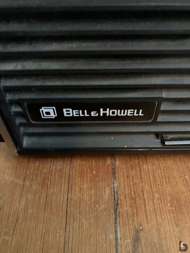 Vintage Bell & Howell slide projector with magnetic tape media - image 8 of 18