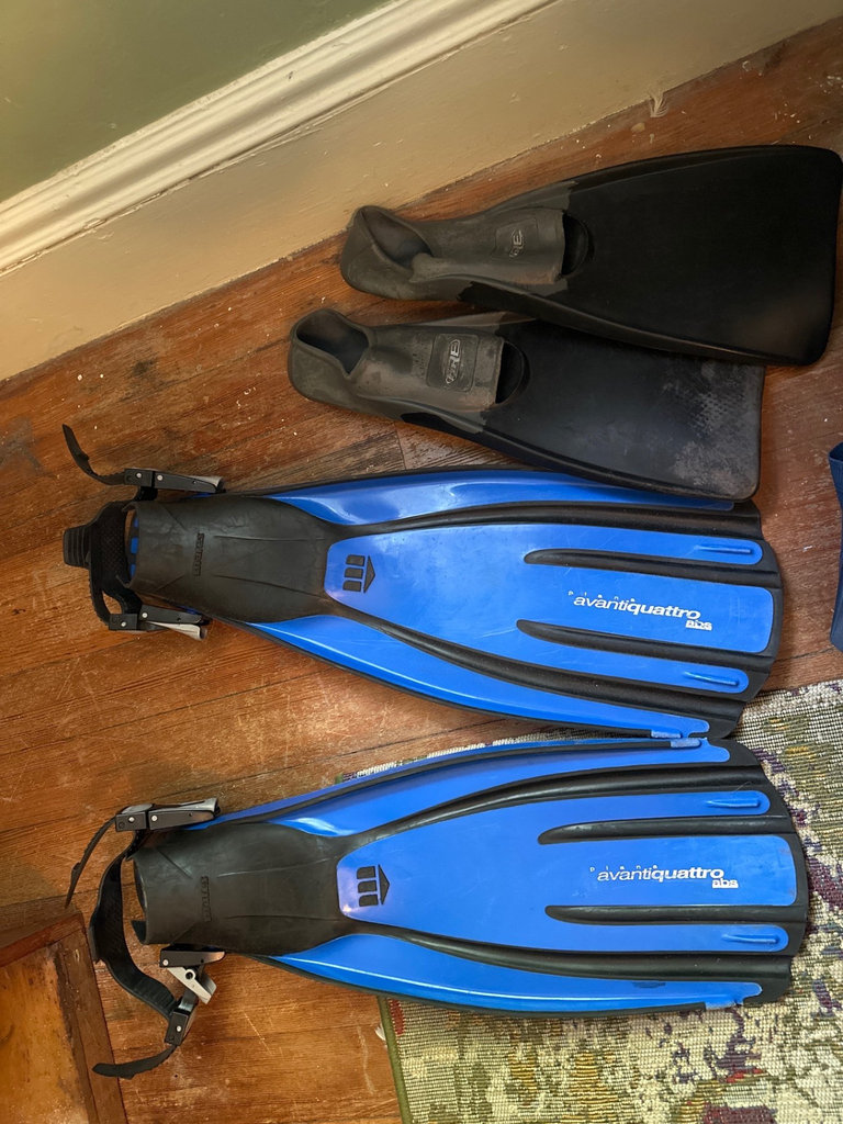 Diving Fins and Snorkeling Gear - image 2 of 4