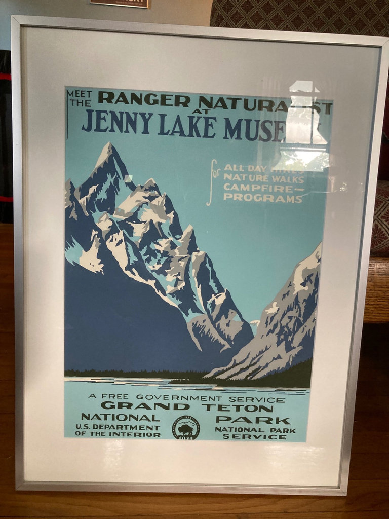 Two National park posters, frames - image 1 of 4