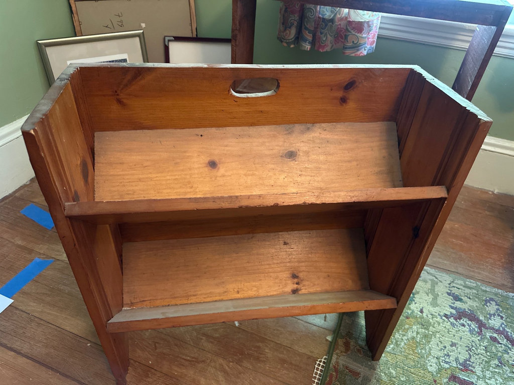 Two-shelf wooden bookcases - image 2 of 6
