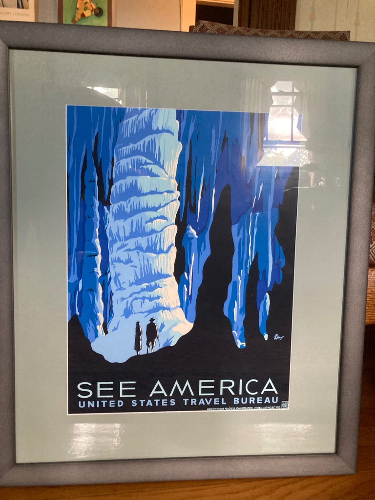 Two National park posters, frames - image 3 of 4