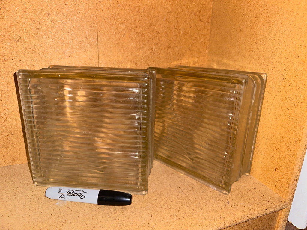 Glass blocks, macramé hanger, More  - image 3 of 11