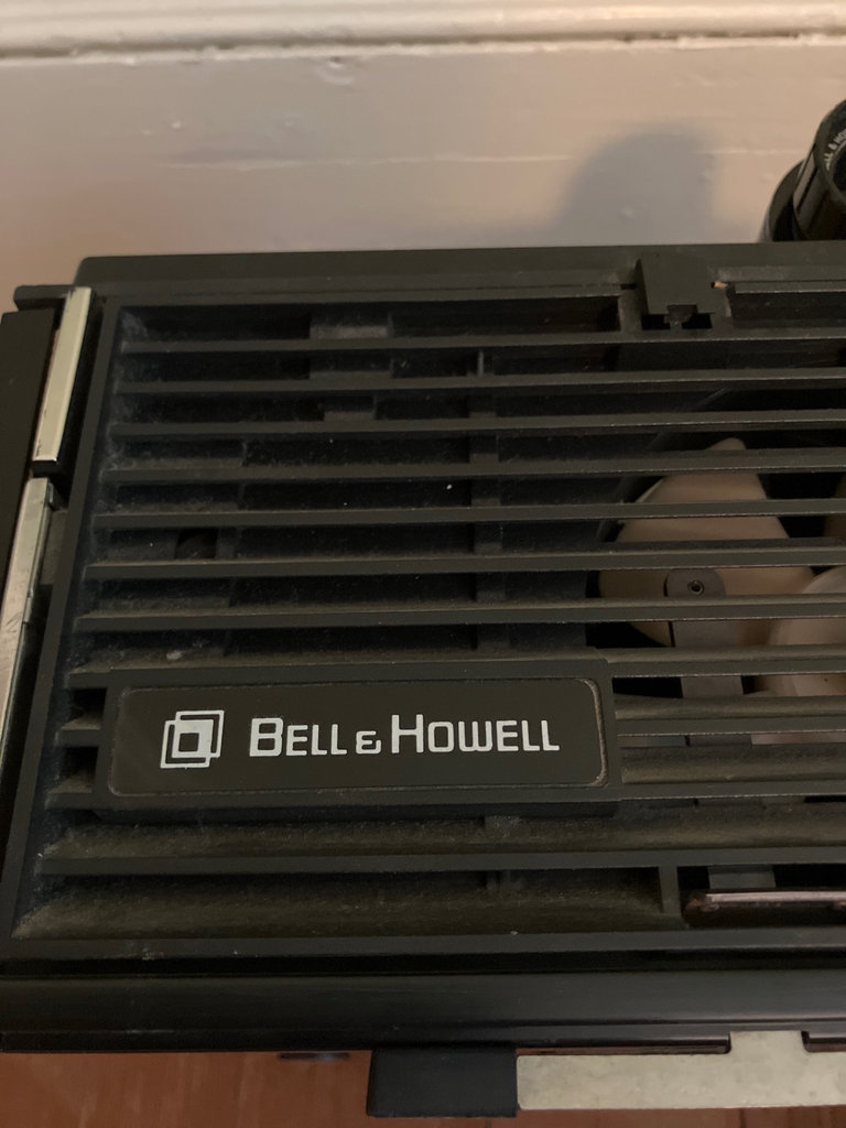 Vintage Bell & Howell slide projector with magnetic tape media - image 7 of 18