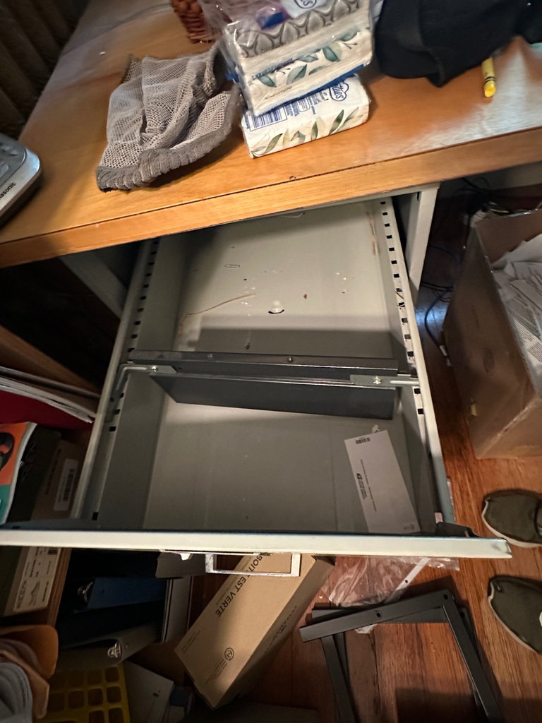 Two Drawer Filing Cabinet  - image 2 of 3