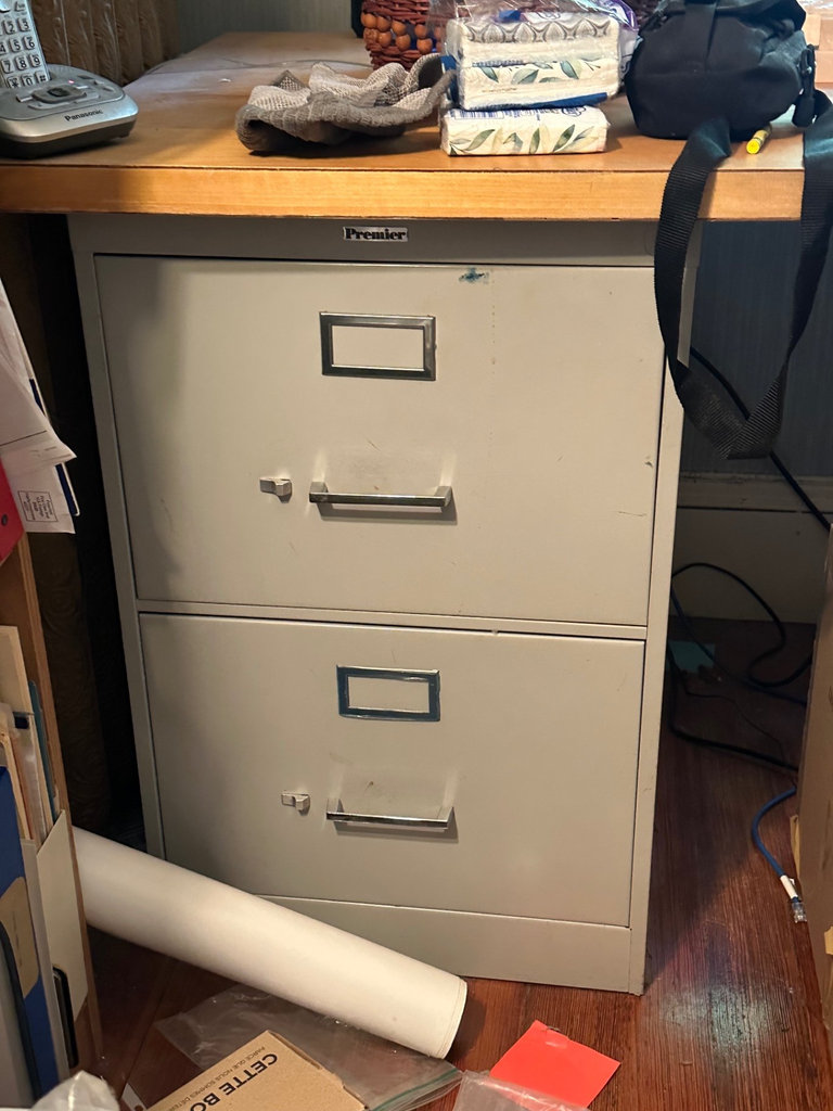 Two Drawer Filing Cabinet  - image 1 of 3