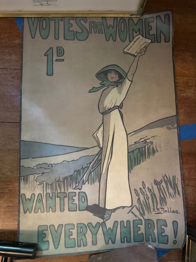 Collection of vintage posters and prints - image 9 of 10