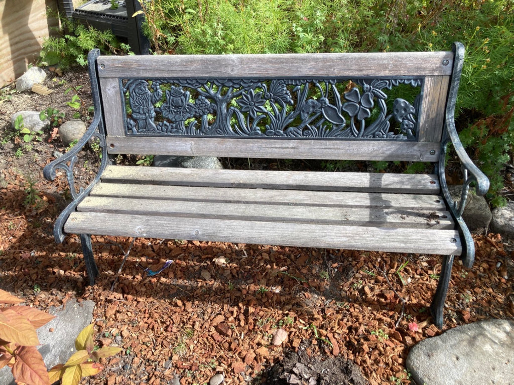 Small garden bench - image 1 of 3