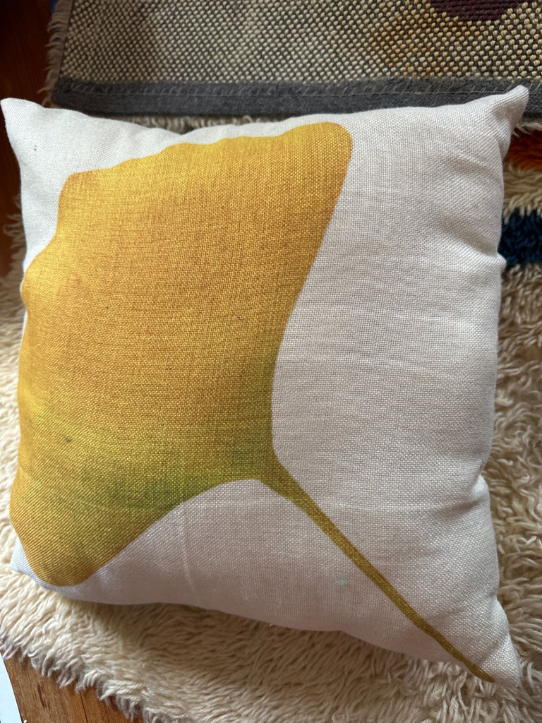 Vintage shaggy area rug, cushion  - image 5 of 6
