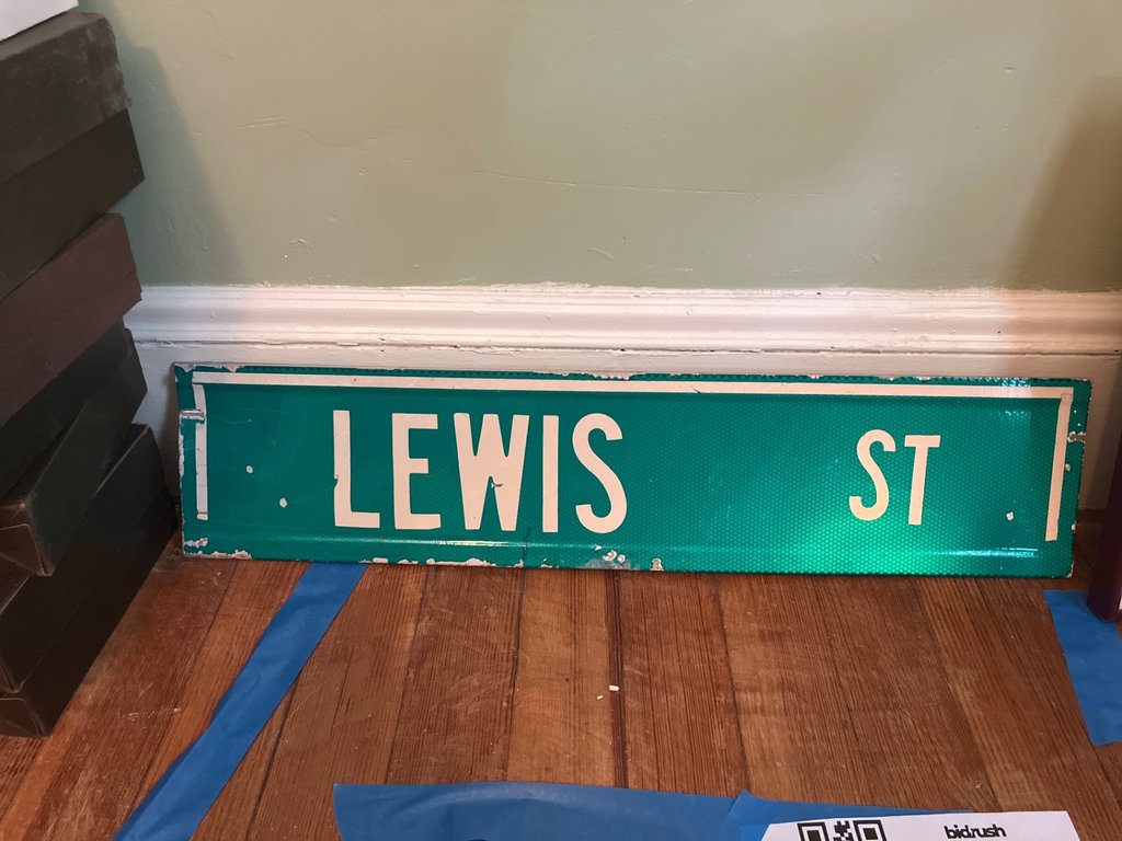 Vintage street sign and a university parking sign - image 3 of 5