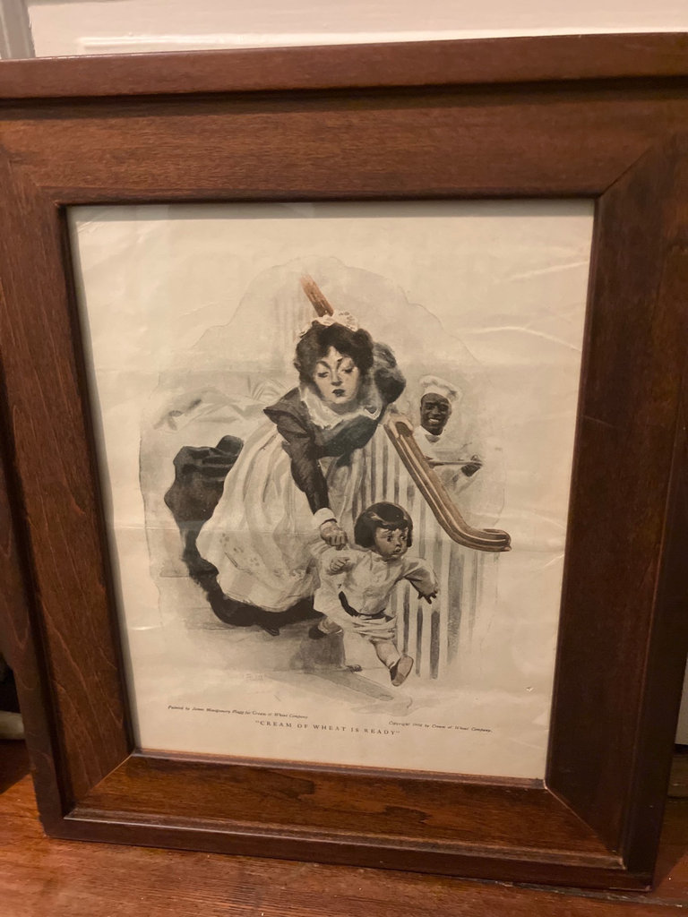 Two framed vintage Cream of Wheat advertisement prints - image 9 of 11