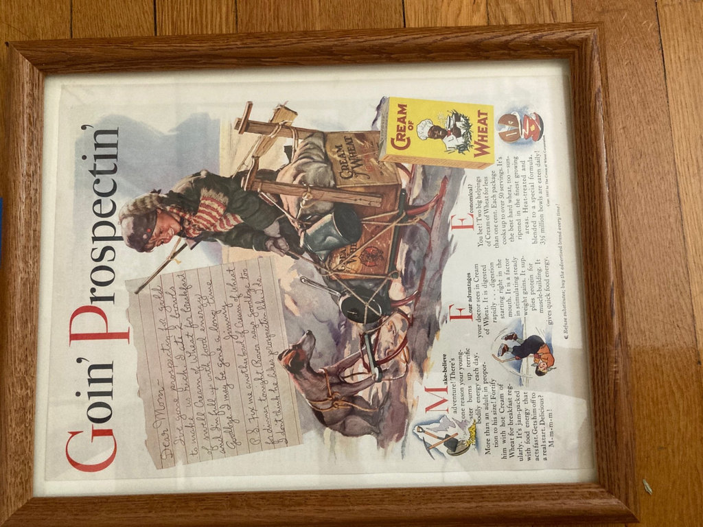 Framed vintage posters and ceramic tile - image 3 of 6