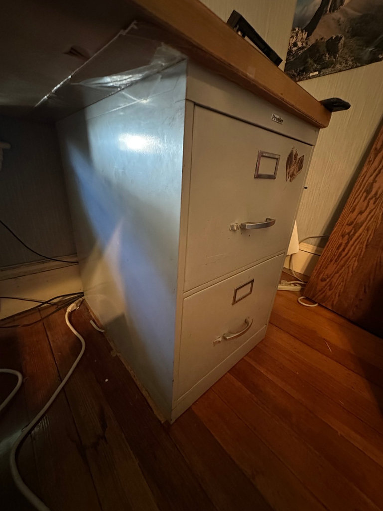 Two-Drawer Metal Filing Cabinet - image 2 of 2