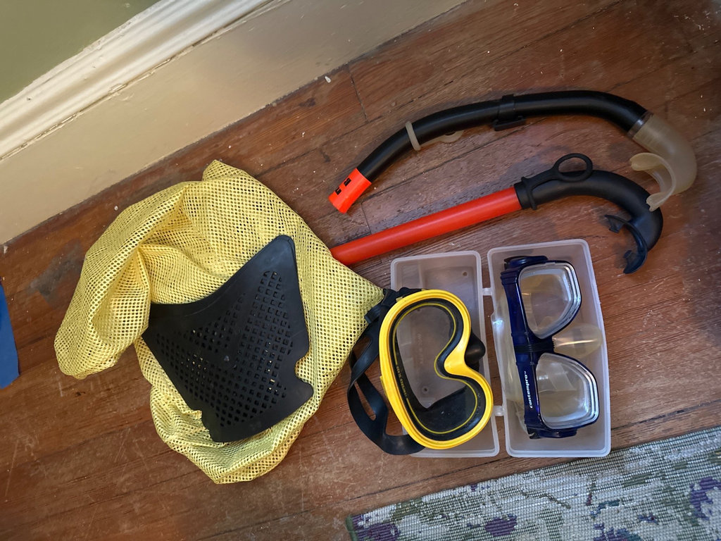 Diving Fins and Snorkeling Gear - image 3 of 4
