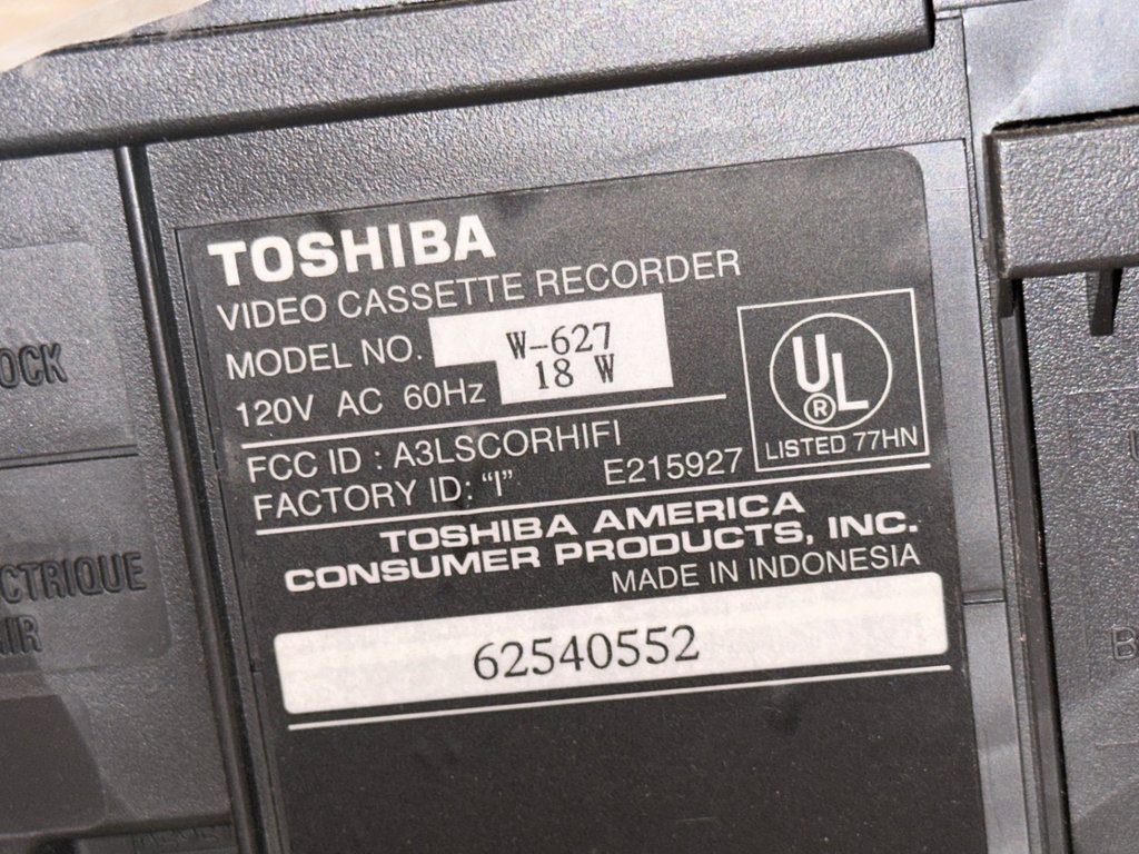 Toshiba VCR, Philips DVD/CD Player, and Panasonic DVD-S25 - image 2 of 4