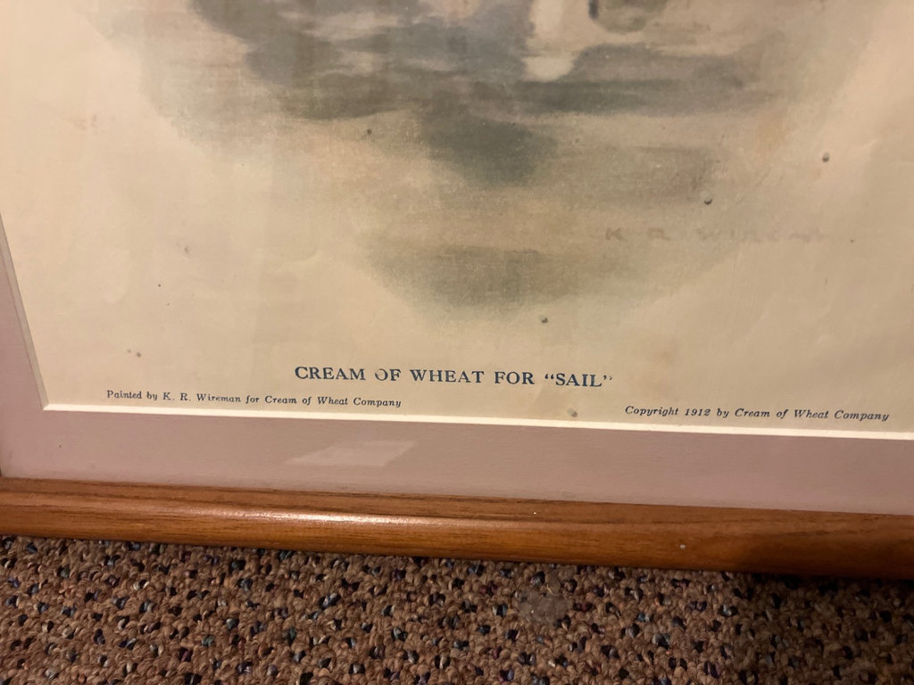 Two vintage Cream of Wheat advertising prints - image 5 of 7