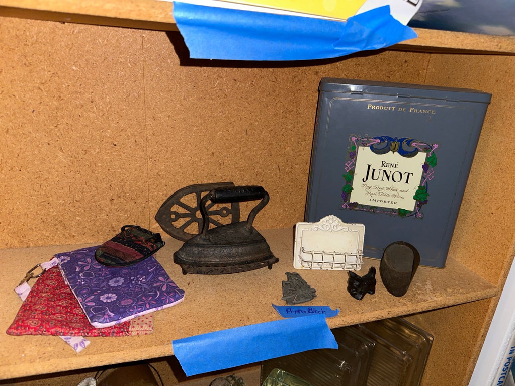 Vintage iron and bases, Printer Block and More  - image 1 of 7