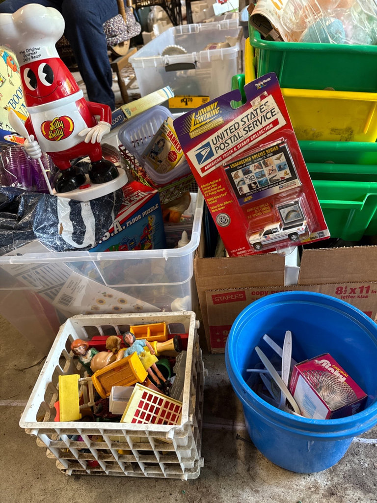 Assorted Vintage Children's Toys, Games, Books, and Craft Supplies - image 3 of 29