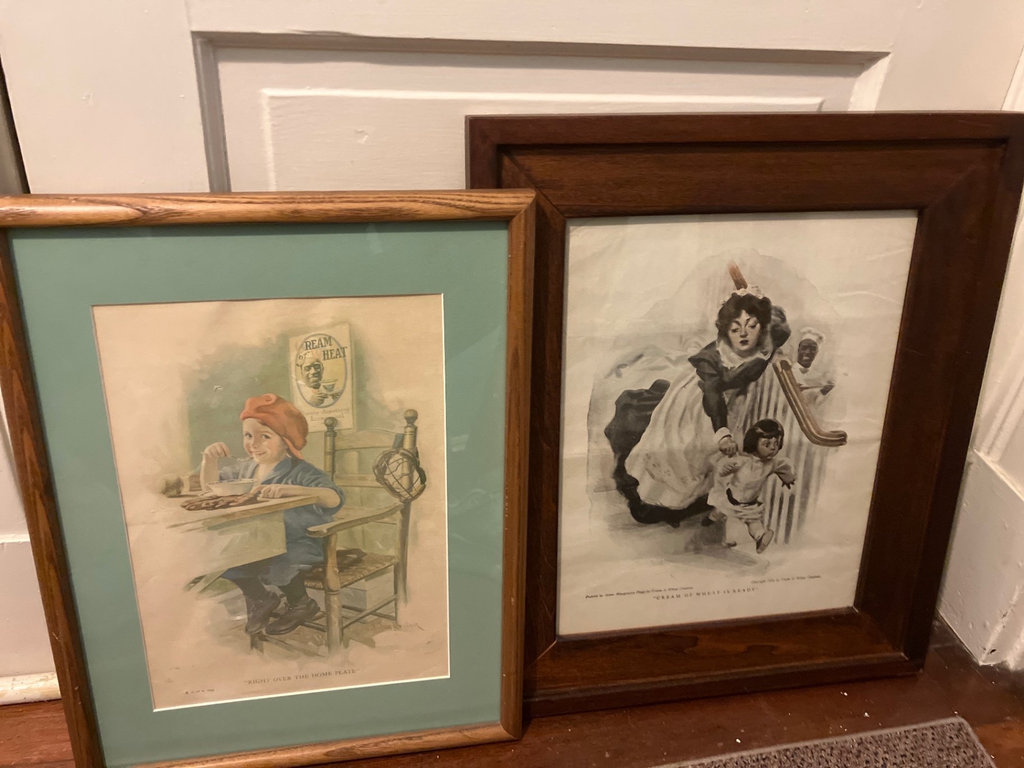 Two framed vintage Cream of Wheat advertisement prints - image 2 of 11