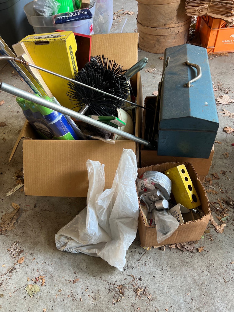 Assorted Garage Tools and Hardware - image 3 of 9