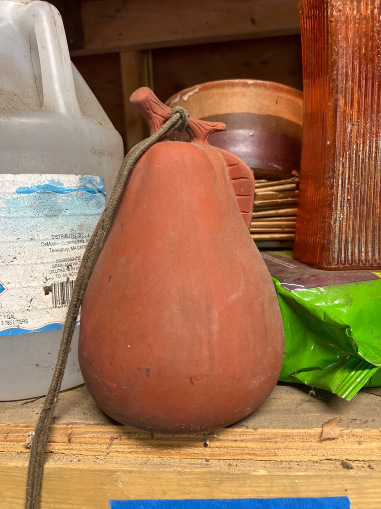 Assorted yard and garden items: planters, plant food, and a basketball - image 6 of 10