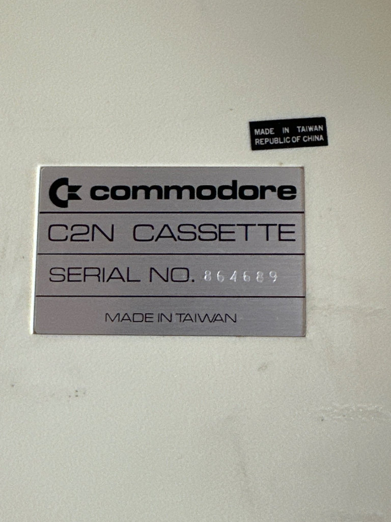 Vintage Commodore C2N Cassette Deck and Retro Audio Equipment - image 7 of 7
