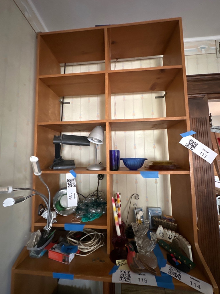Vintage Wooden bookcase  - image 1 of 7