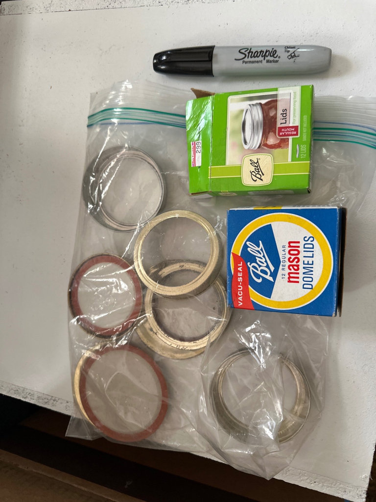 Vintage glass jars, bottles, and canning hardware - image 10 of 10