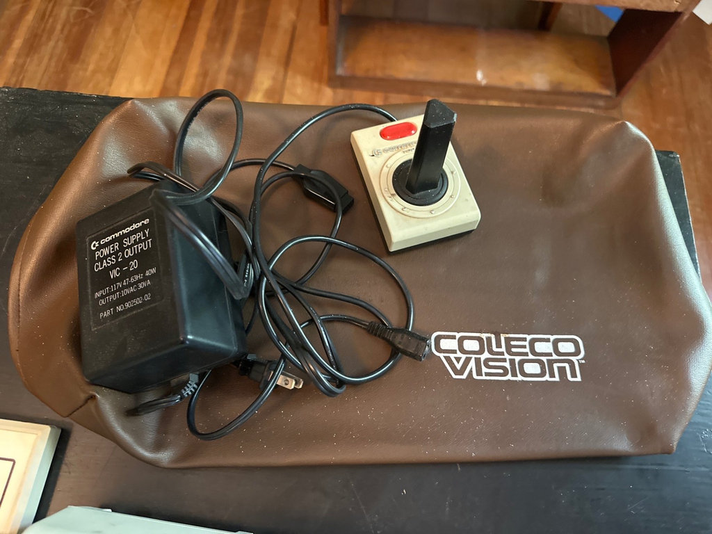 Commodore VIC-20 system with game cartridges and joystick - image 4 of 5