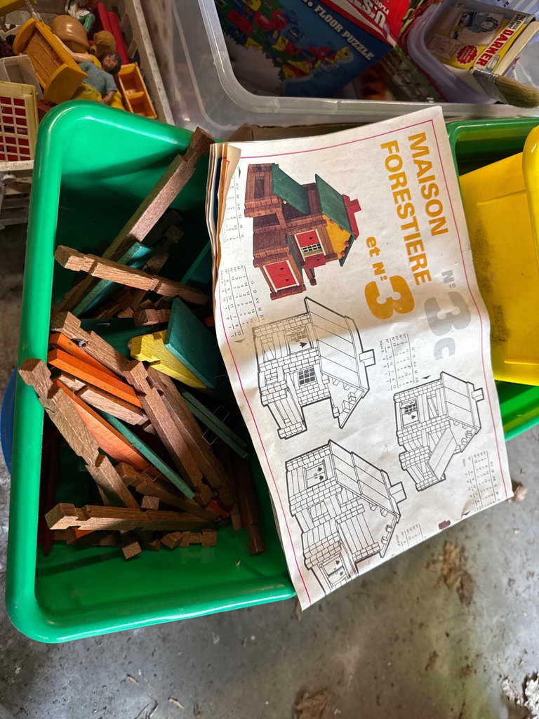 Assorted Vintage Children's Toys, Games, Books, and Craft Supplies - image 6 of 29